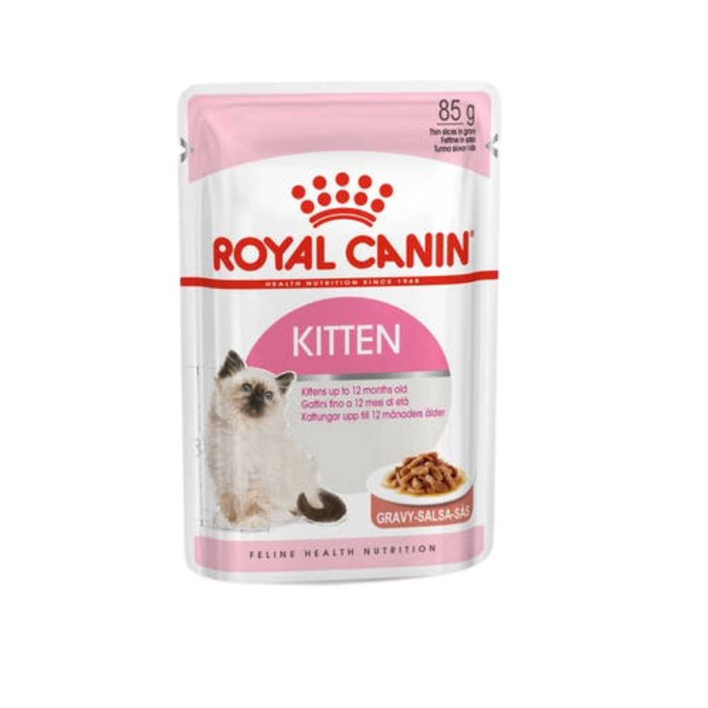ROYAL CANIN KITTEN POUCH 12X85GR