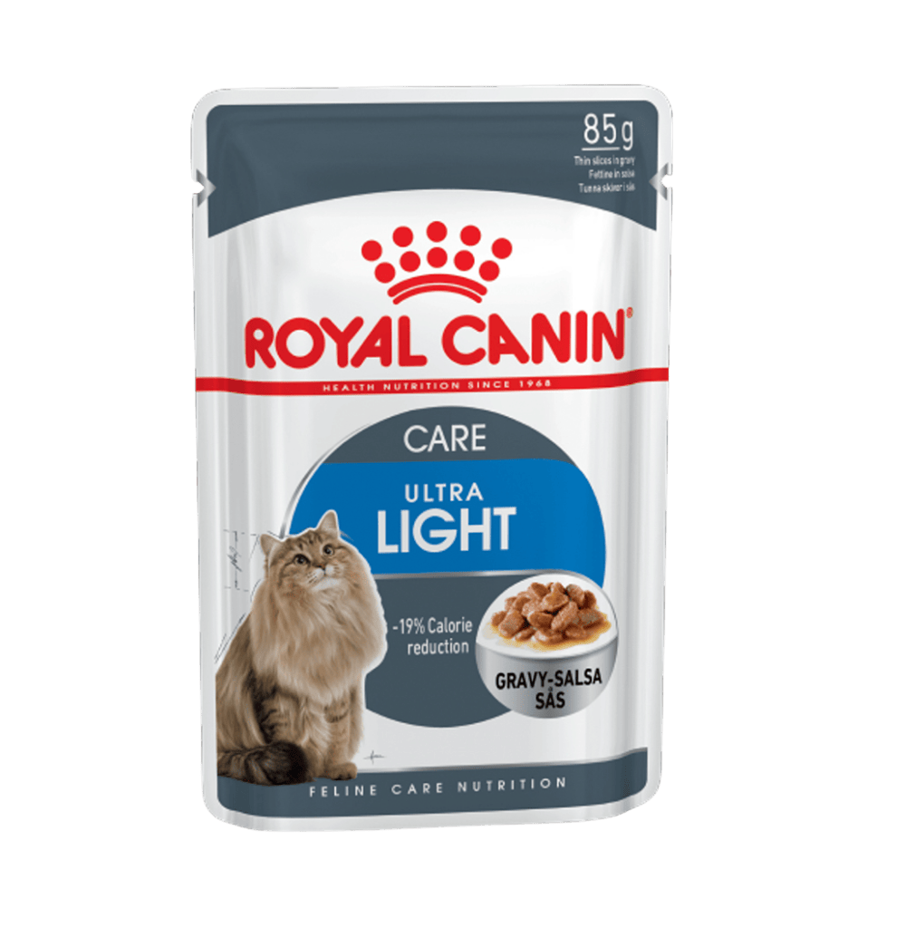 ROYAL C CAT POUCH LIGHT WEIGHT CARE 12X85GR