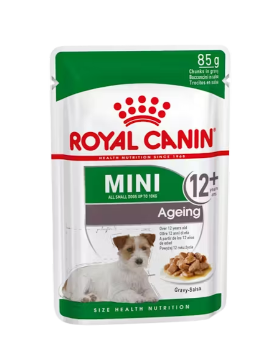 ROYAL CANIN POUCH MINI AGEING 12+ 12X85GR