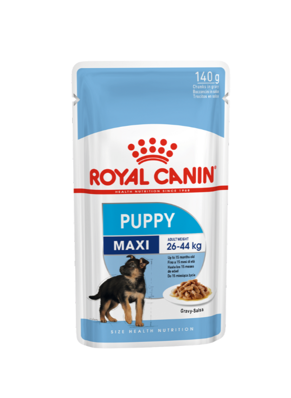 ROYAL CANIN POUCH MAXI PUPPY 10X140GR