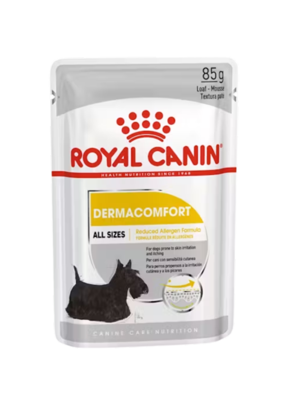 ROYAL CANIN POUCH DERMACOMFORT 12X85GR