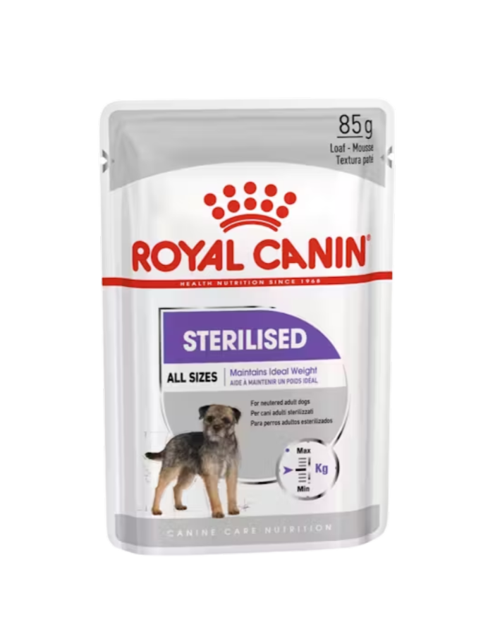 ROYAL CANIN POUCH STERILIZED 12X85GR