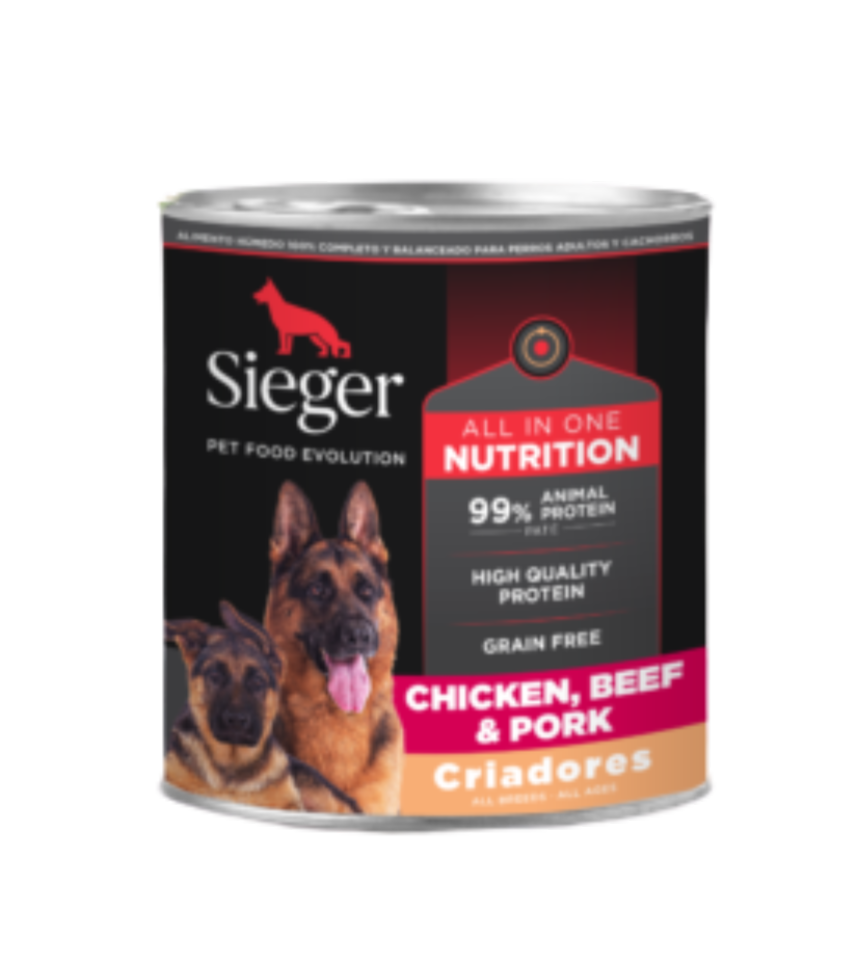 SIEGER CRIADORES WET POLLO 340GR