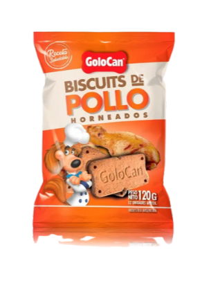 BISCUIT POLLO GOLOCAN 1UN X120GR