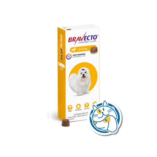 BRAVECTO PERROS 2 A 4.5 KG