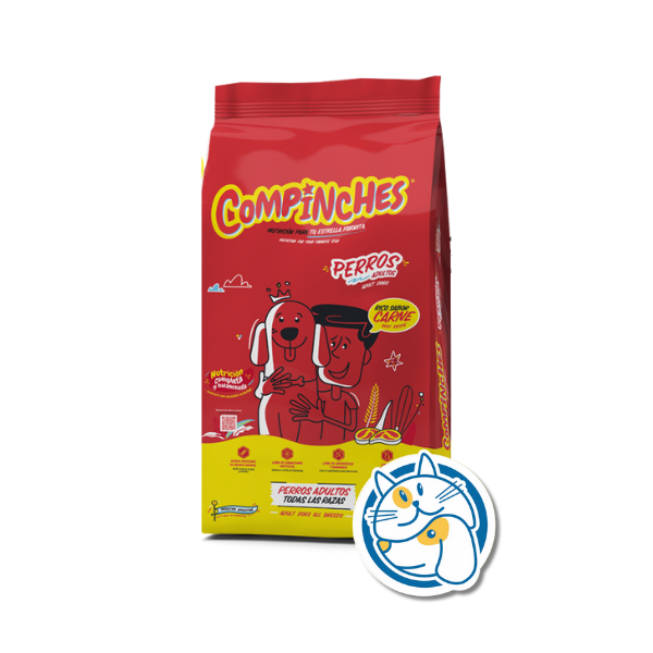 COMPINCHES PERROS SABOR CARNE 20KG