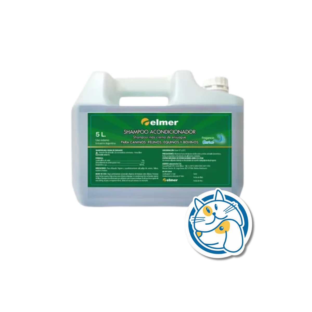 SH. 2 EN 1 (ACOND. SHAMPOO) X5L ELMER