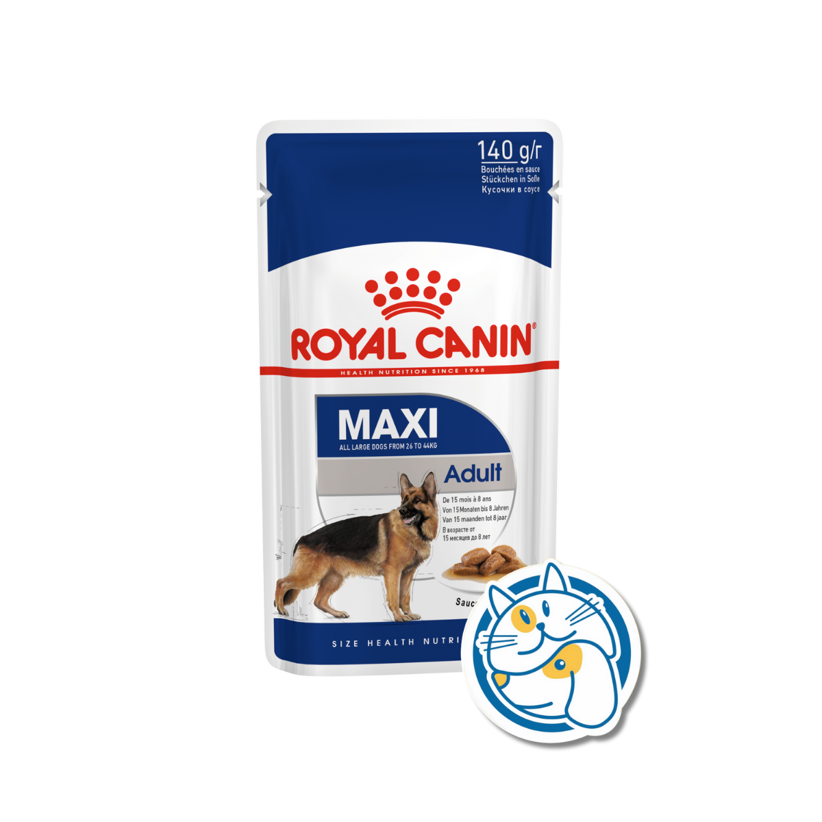 ROYAL CANIN POUCH MAXI ADULT 10X140GR