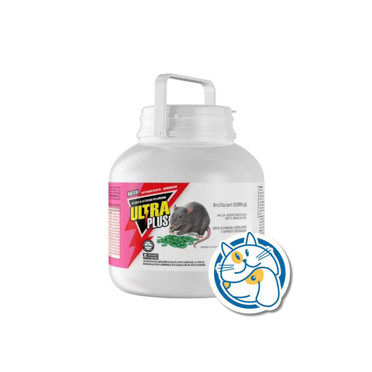 RATICIDA BIDON X 1 KG