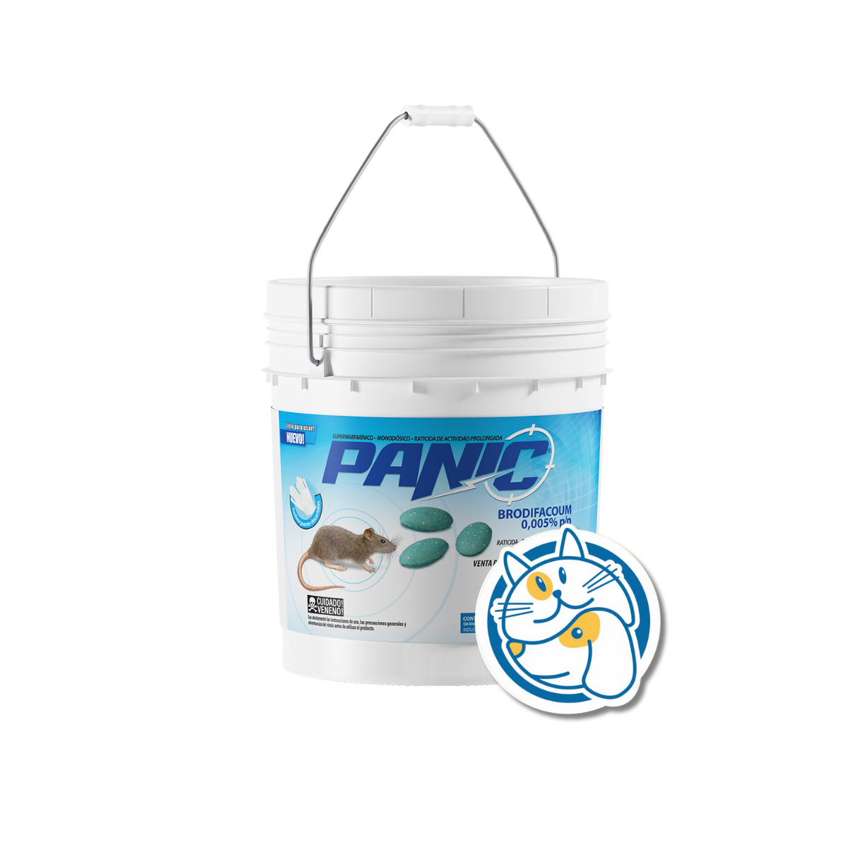 PANIC BLOCK BALDE X 5 KG