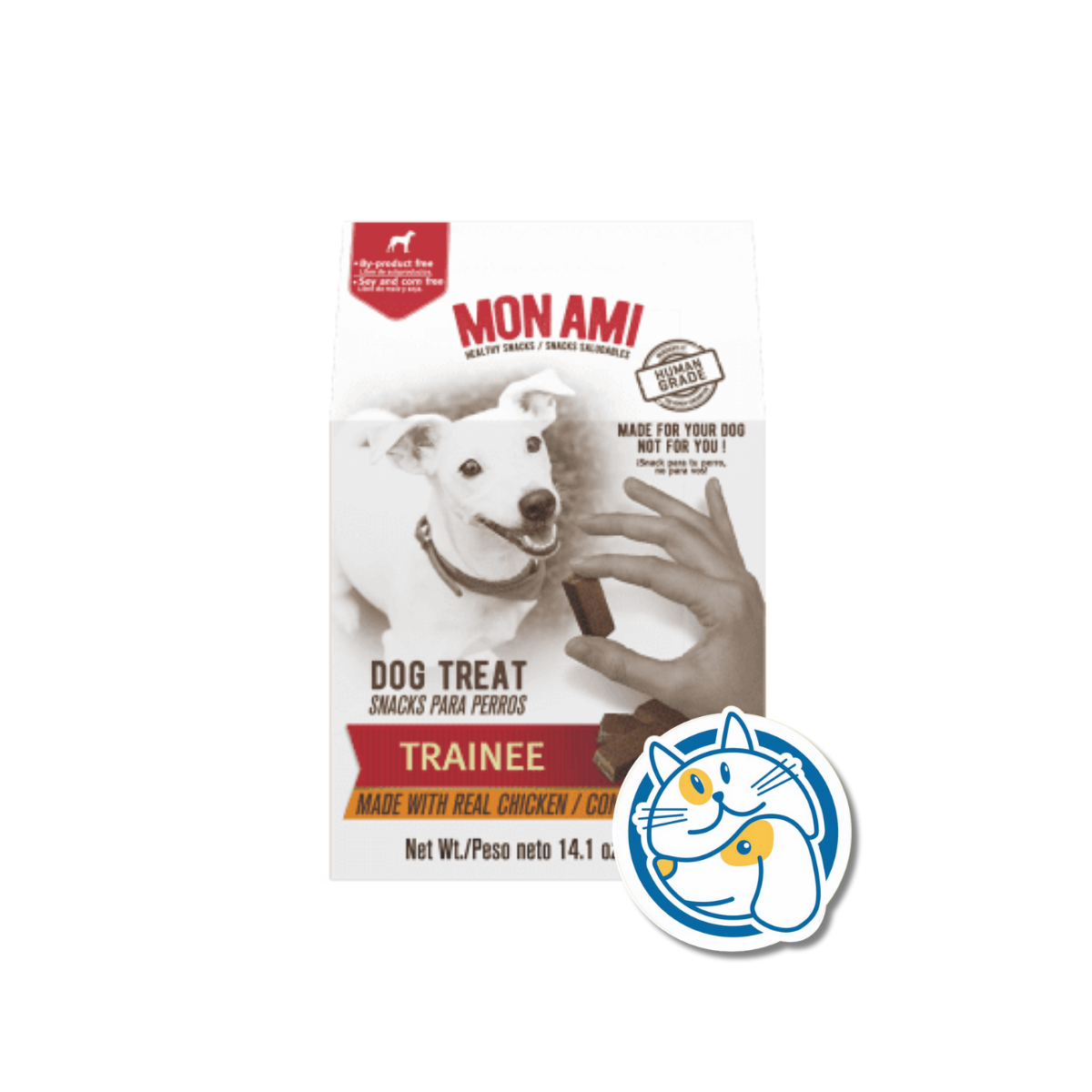 MON AMI SNACK TRAINEE 400G X UD