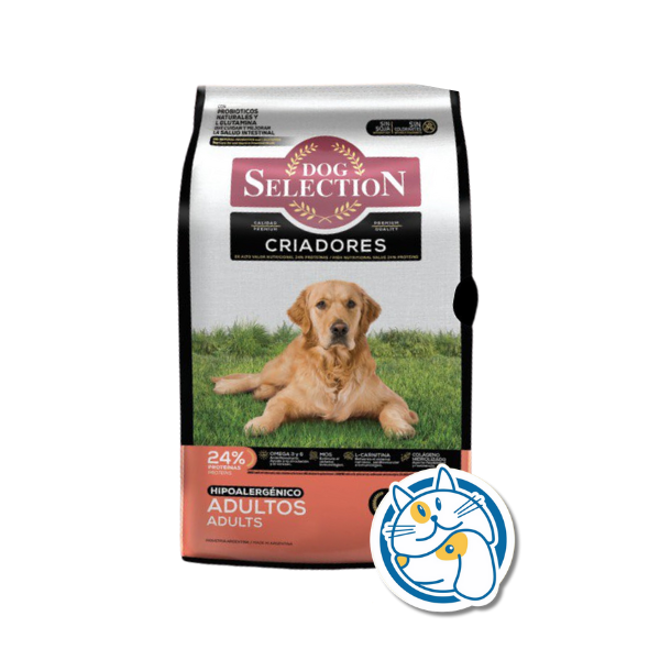 DOG SELECTION CRIADORES HIPOALERGENICO 15KG