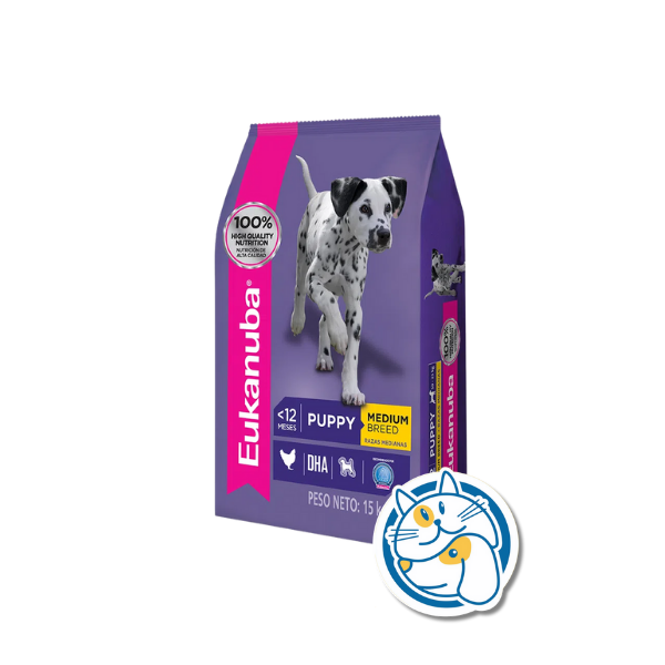 EUKANUBA PUPPY MEDIUM BREED 15KG