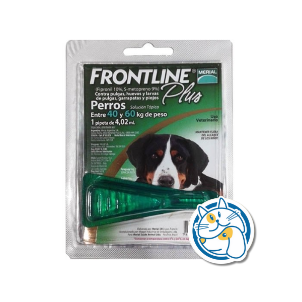 FRONTLINE PLUS 60 KG X 1 PIP