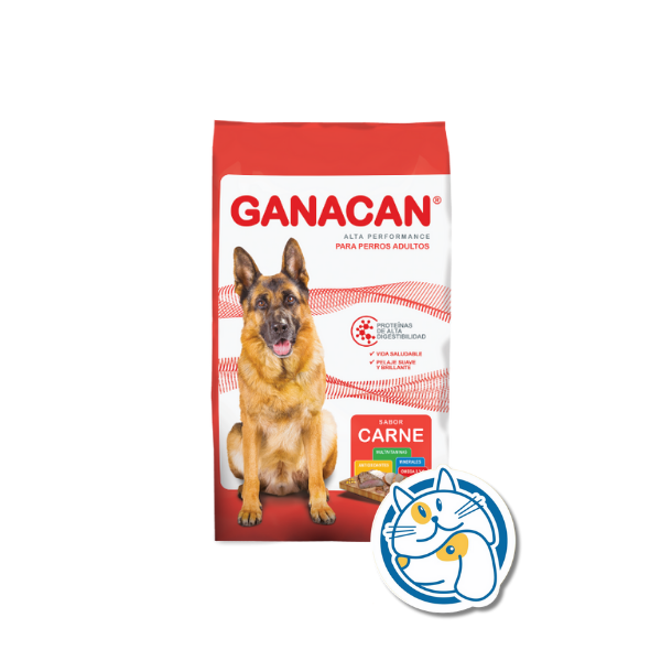 GANACAN PERROS ADULTOS CARNE 15KG