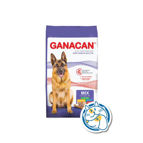GANACAN PERROS ADULTOS MIX 22KG