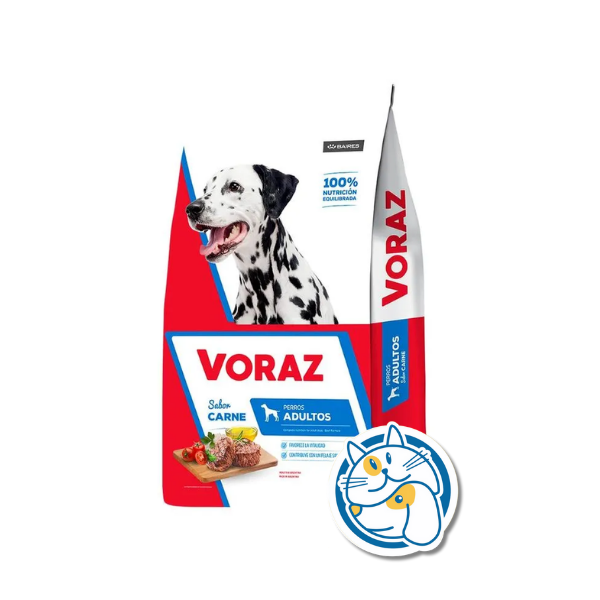 VORAZ ADULTO CARNE 15KG
