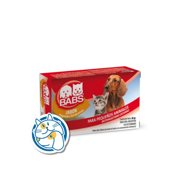 JABON ANTIPULGAS Y GARRAPATAS 80GR