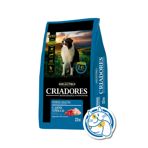 MAINTENANCE CRIADORES HIGH PRO CARNE Y POLLO 22+3KG