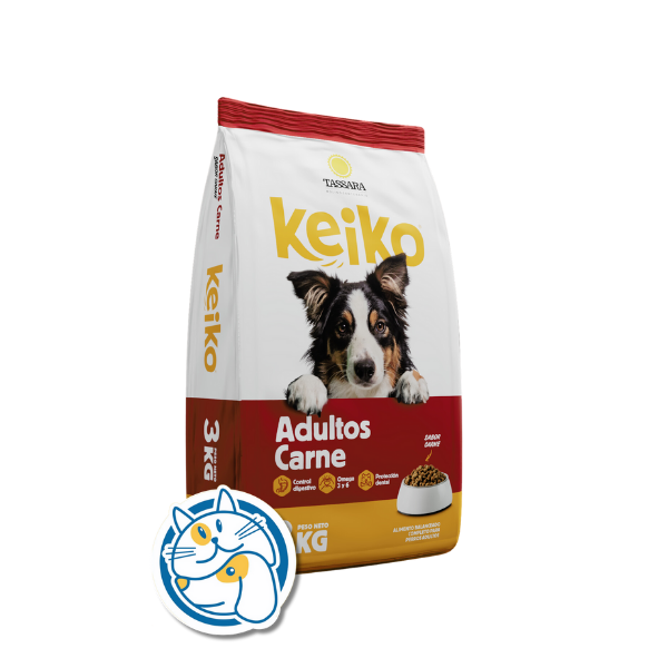 KEIKO ADULTOS CARNE 8KG