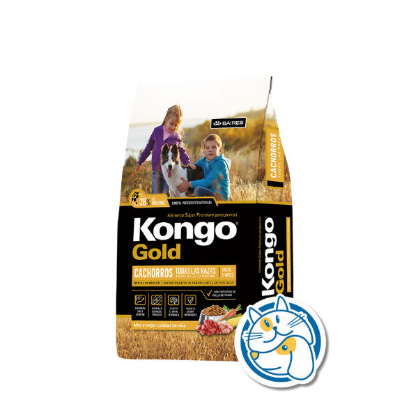 KONGO GOLD NATURAL CACHORRO 21KG