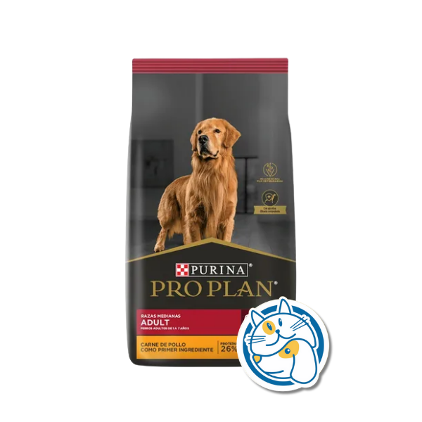 PRO PLAN ADULTO RAZA MEDIANA 15KG