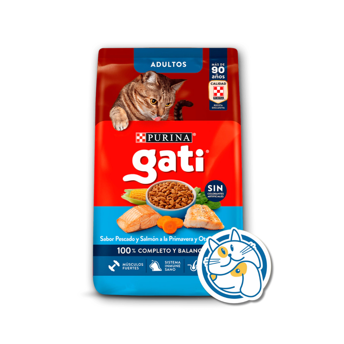 GATI PESCADO Y SALMON 15KG