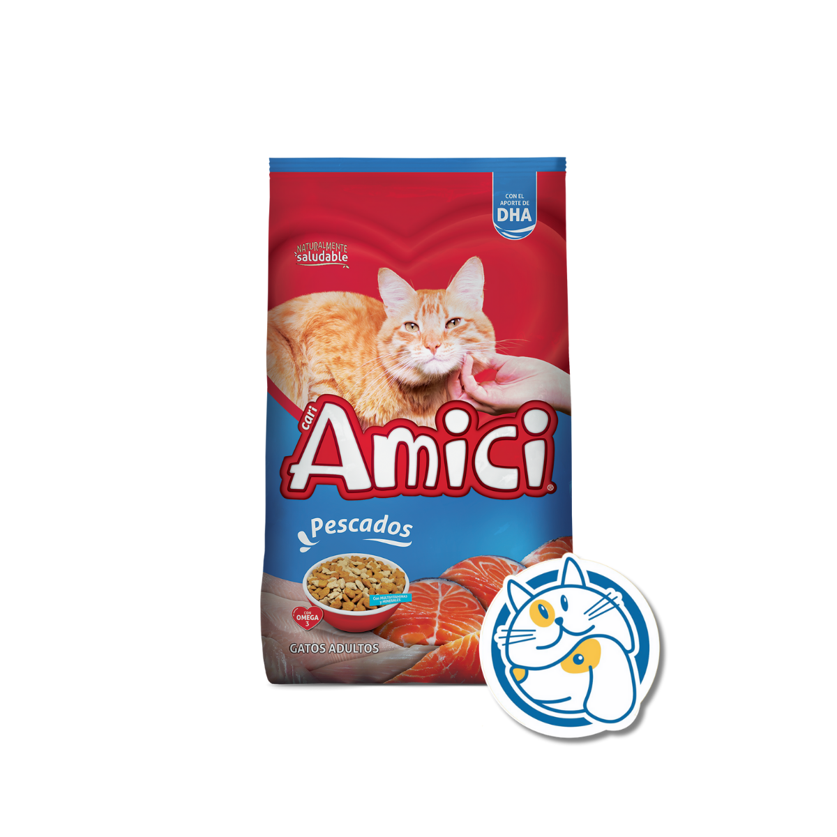 CARI AMICI GATOS PESCADO 15KG