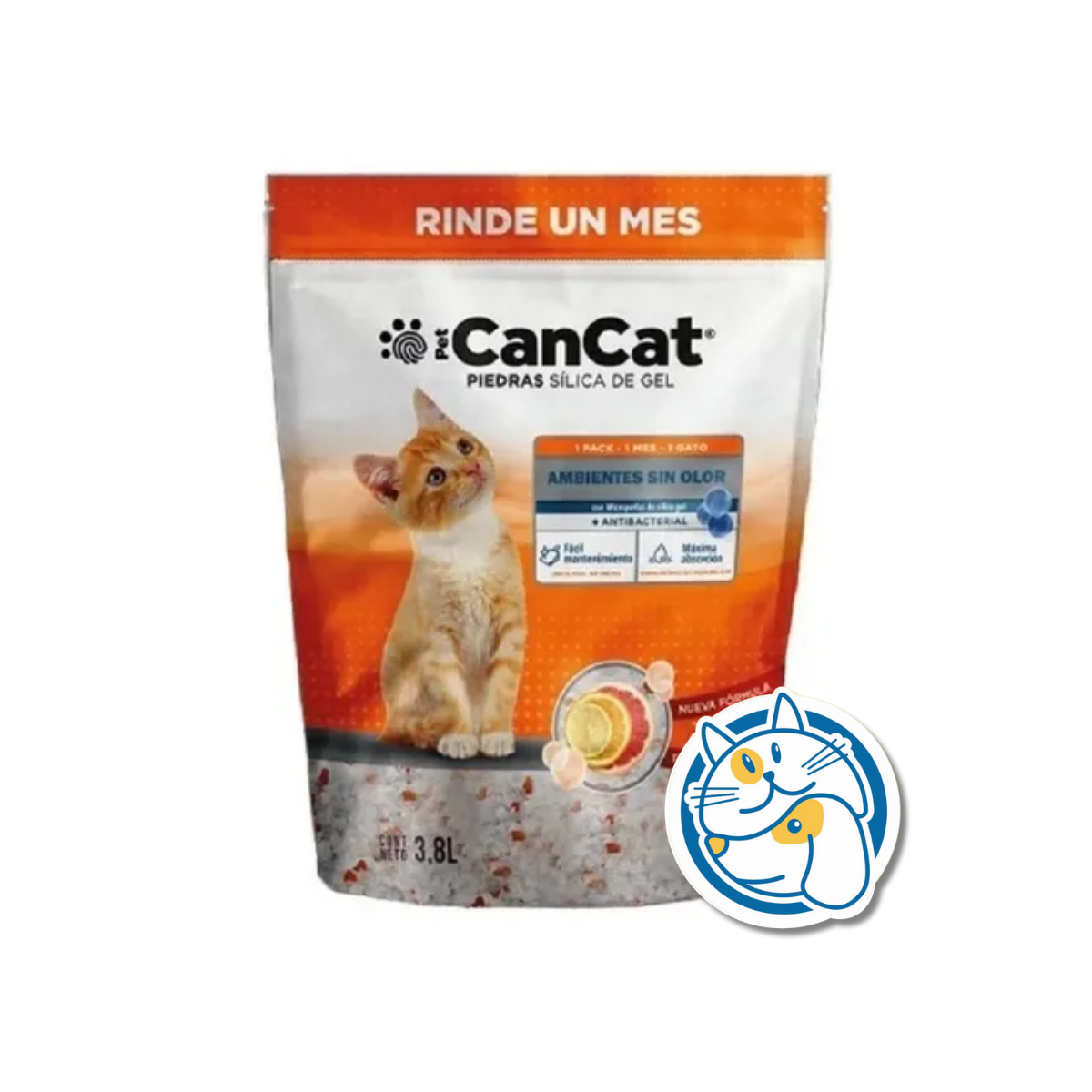 PIEDRAS SILICAS 3.8LT CITRICOS CANCAT