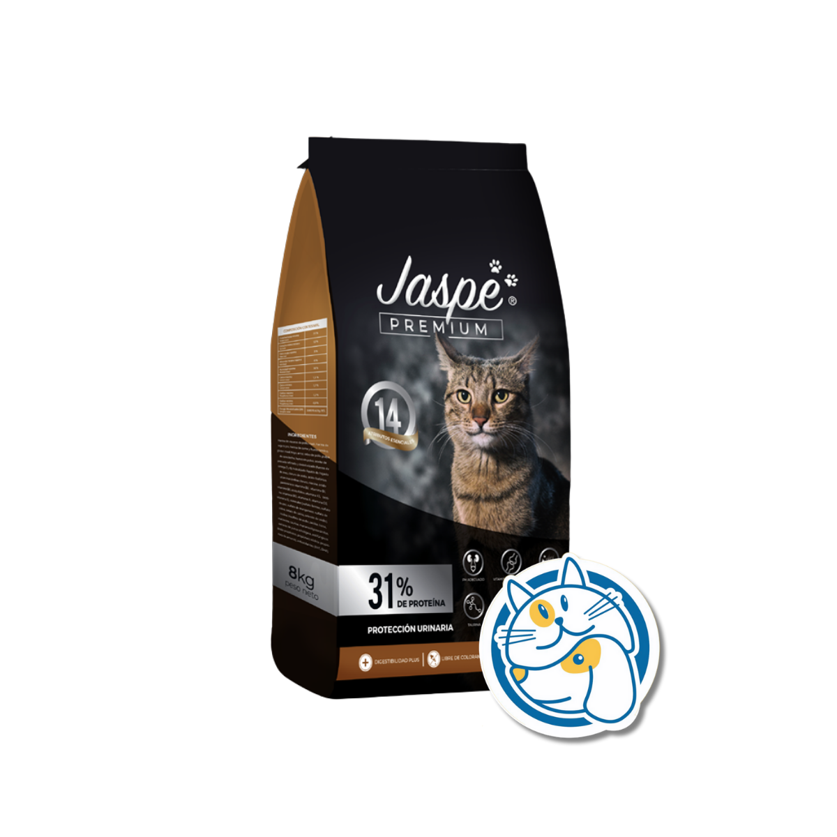 JASPE GATOS PREMIUM 8KG