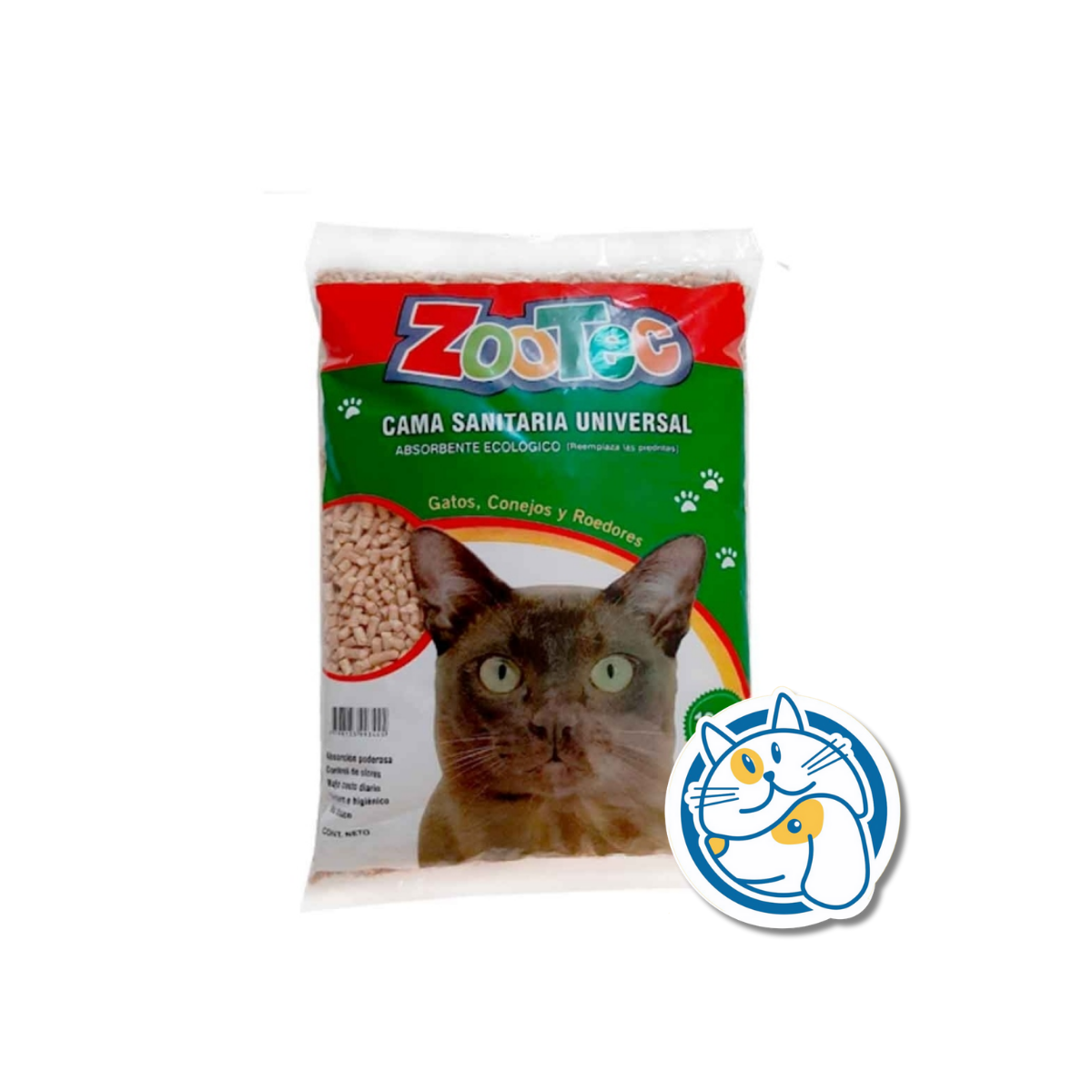 CAMA SANITARIA UNIVERSAL BOLSA 6DM ZOOTEC