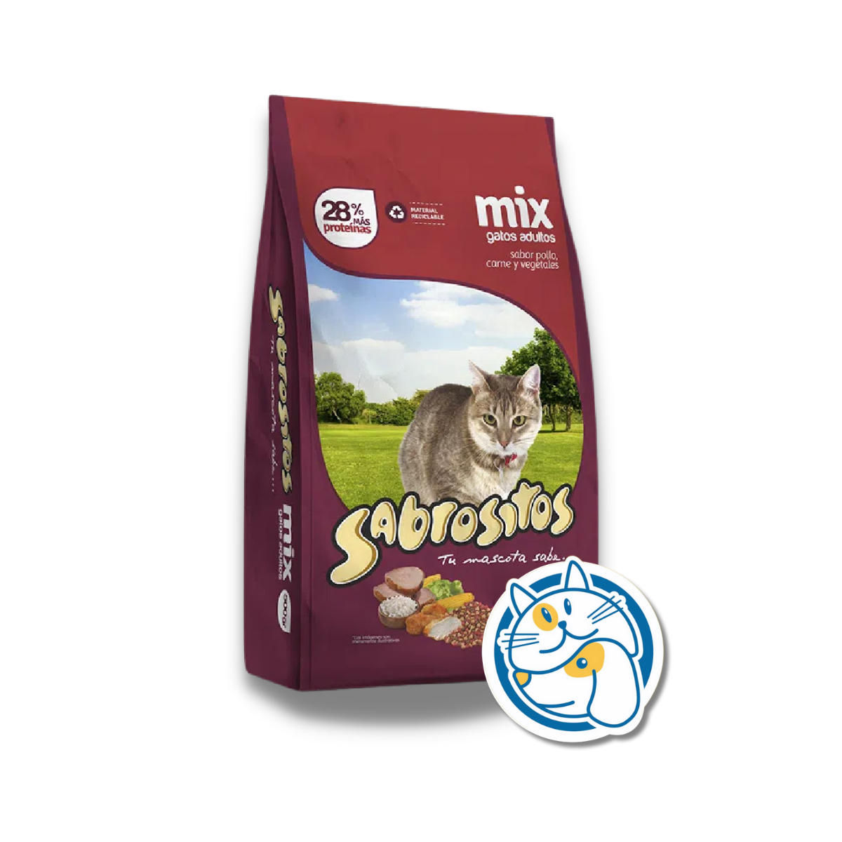 SABROSITOS GATOS ADULTOS MIX 3KG