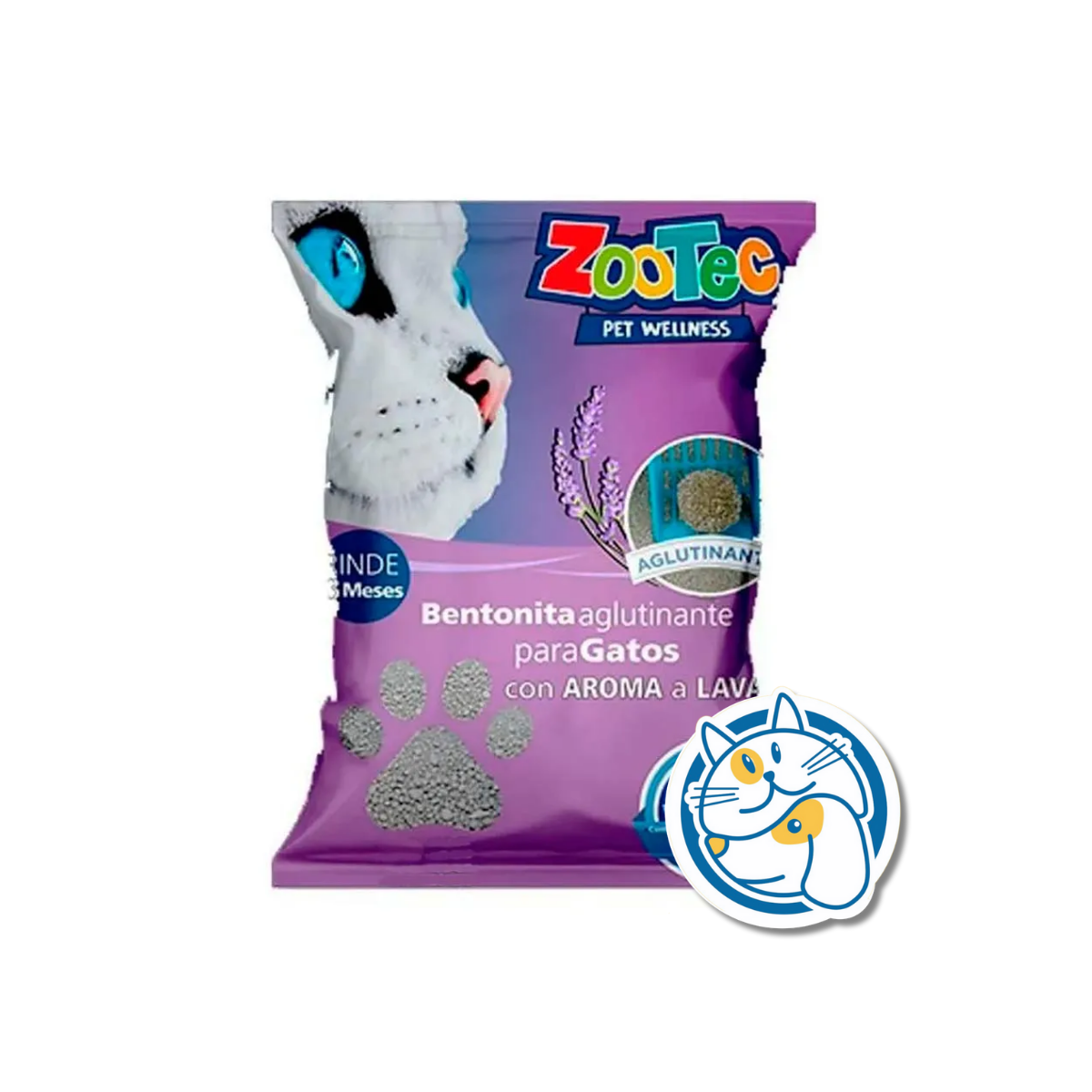 PIEDRA BENTONITA AGLUTINANTE LAVANDA X4KG