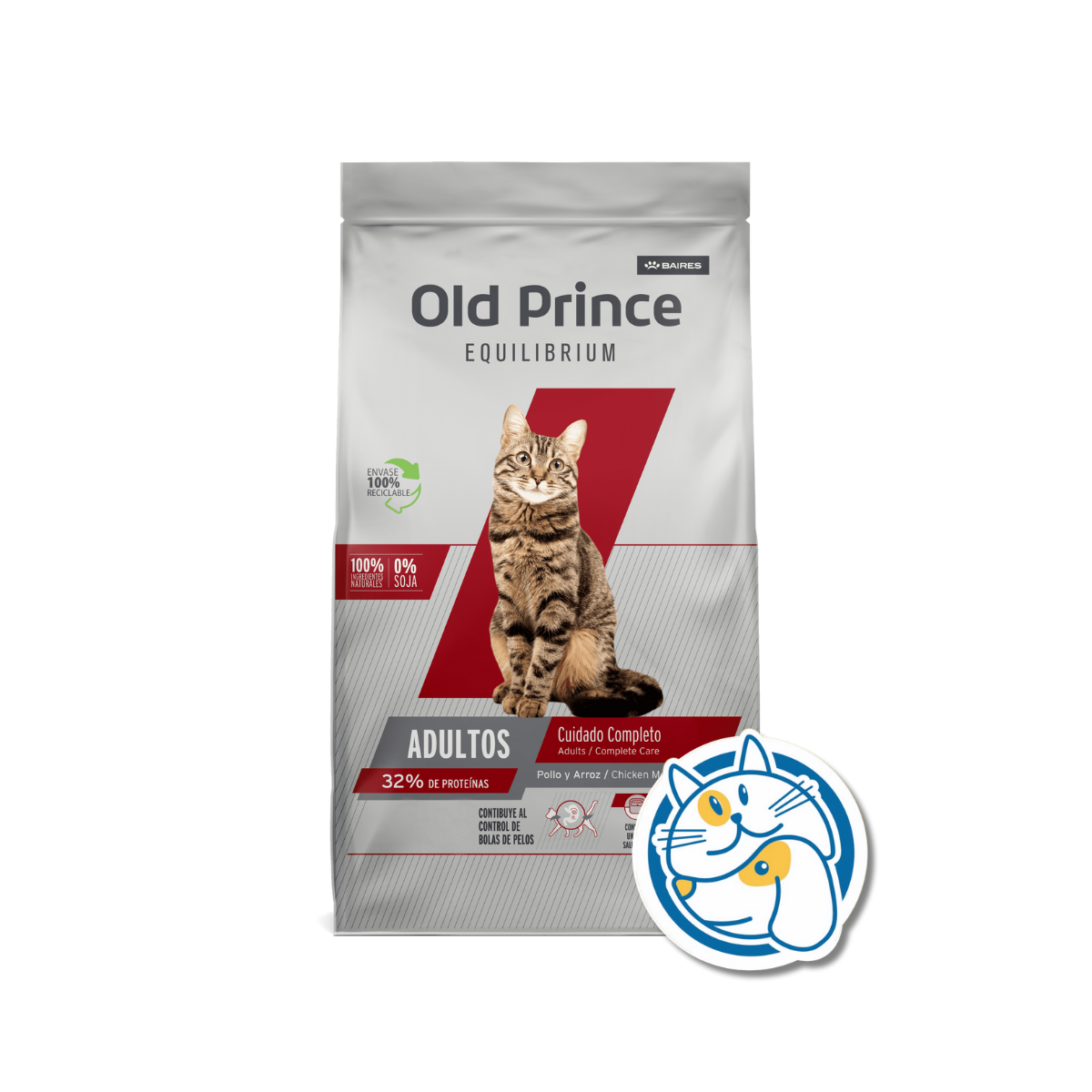 OLD PRINCE EQUILIBRIUM CATS COMPLETE CARE 3KG