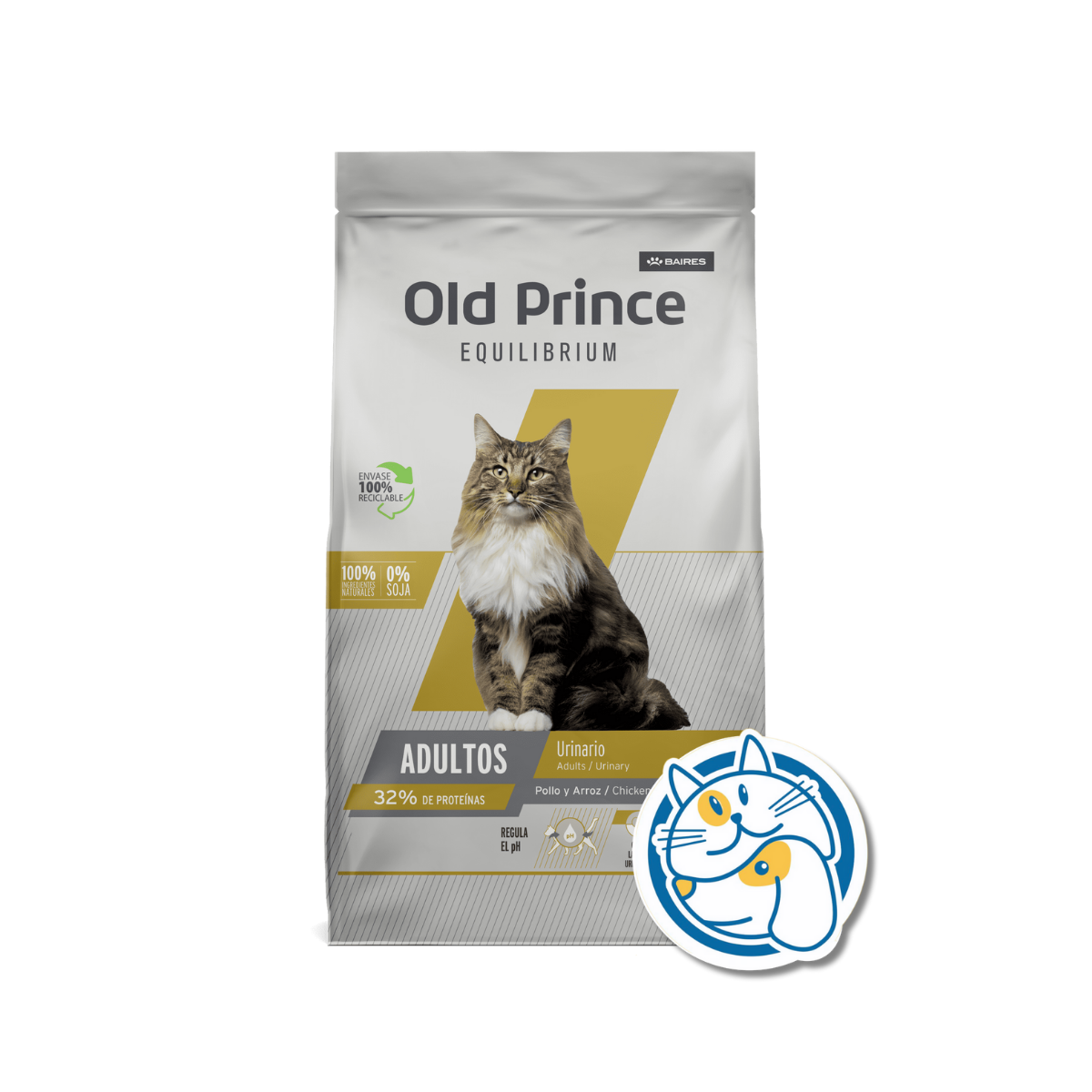 OLD PRINCE EQUILIBRIUM CATS URINARY CARE 3KG