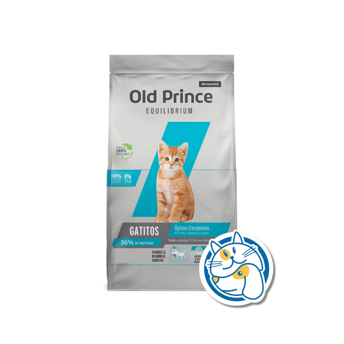 OLD PRINCE EQUILIBRIUM KITTEN 3KG