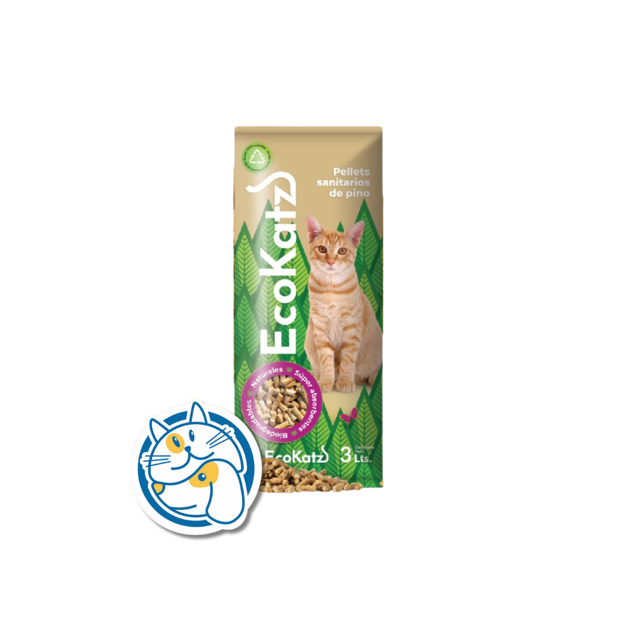 ECOKATZ PELLETS SANITARIOS 6LTS (4,2KG)