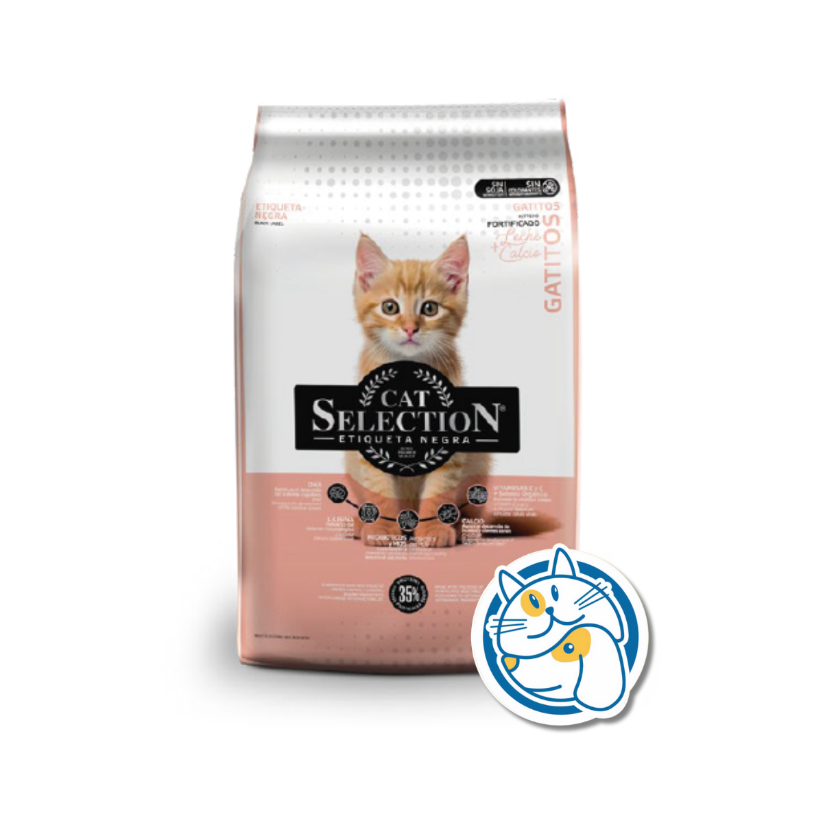 CAT SELECTION ETIQ NEGRA KITTEN 10KG