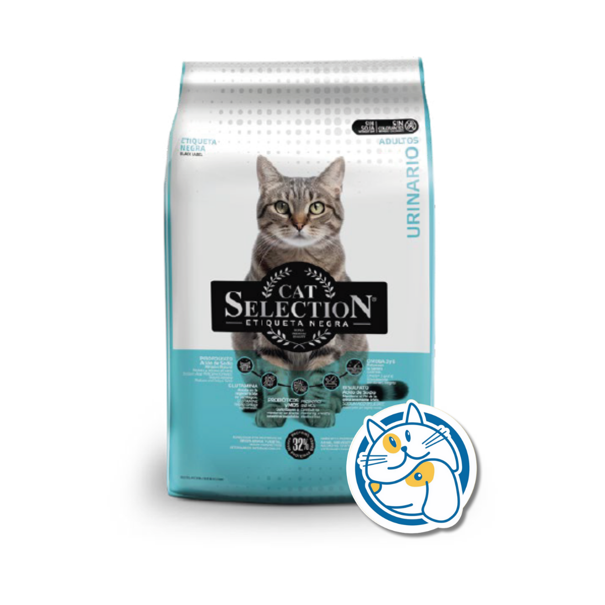 CAT SELECTION ETIQ NEGRA URINARY 10KG