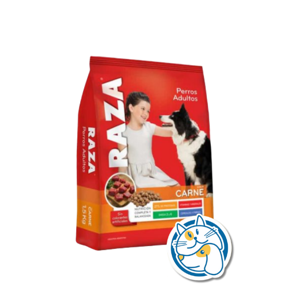 RAZA ADULTO CARNE 21+2KG
