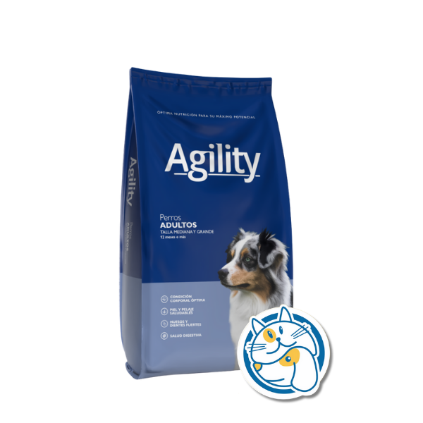 AGILITY PERROS ADULTOS +7 15KG