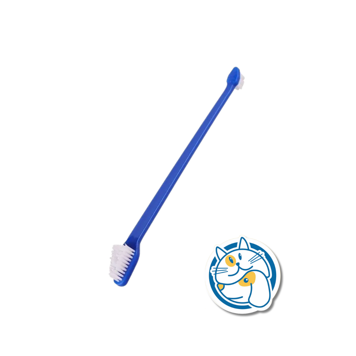 CEPILLO DE DIENTES PET DOBLE CARA 22X1,8CM