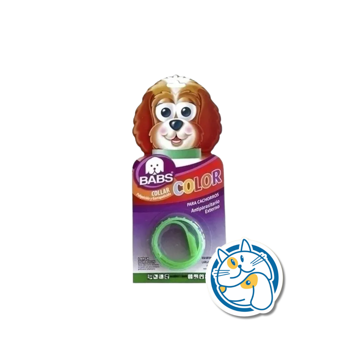BABS COLLAR COLOR CACHORROS (BLISTER)