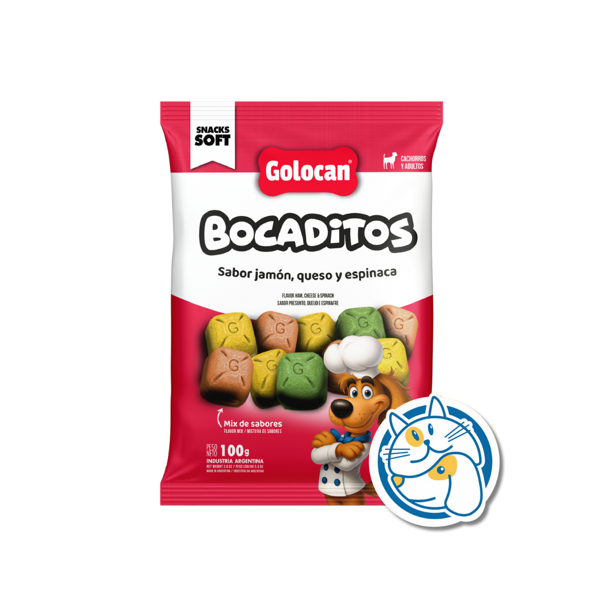 BOCADITOS FINOS 1UD JAM/QUE/ESP X100 - GOLOCAN