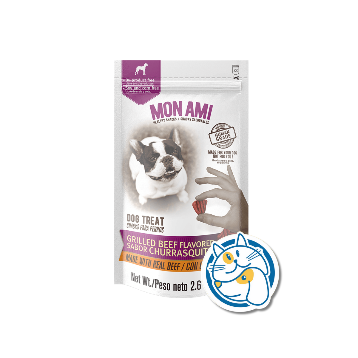 MON AMI SNACK CHURRASQUITO 75GR UD