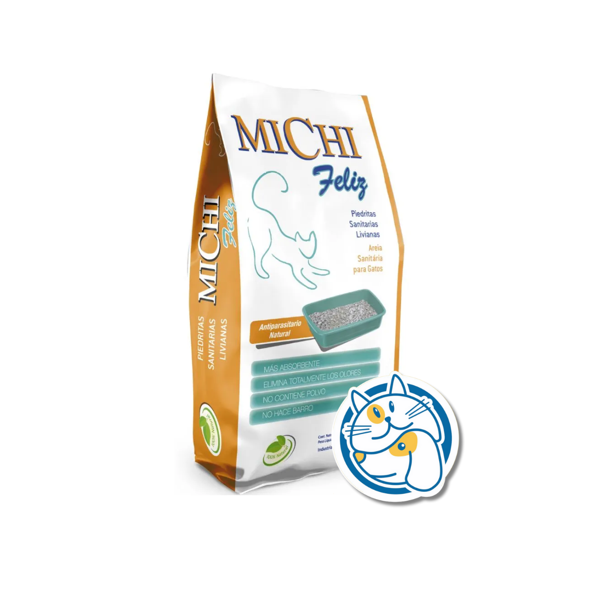 PIEDRA MICHI FELIZ 1.8KG