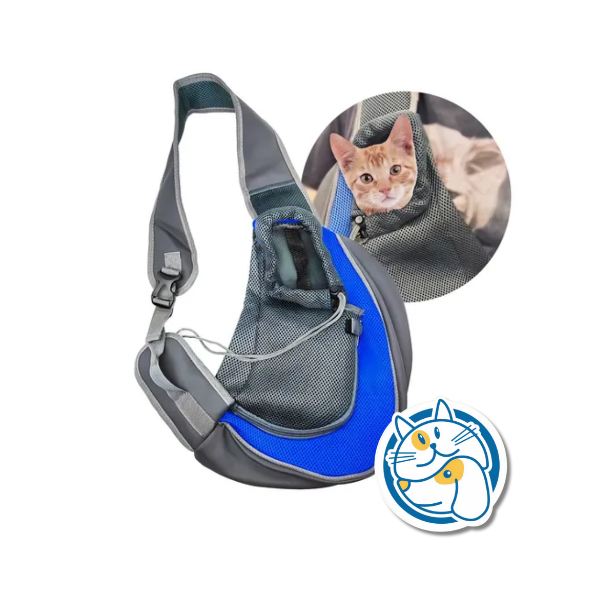 BOLSO CON RESPIRACION PARA GATO O PERRO 32X28X44