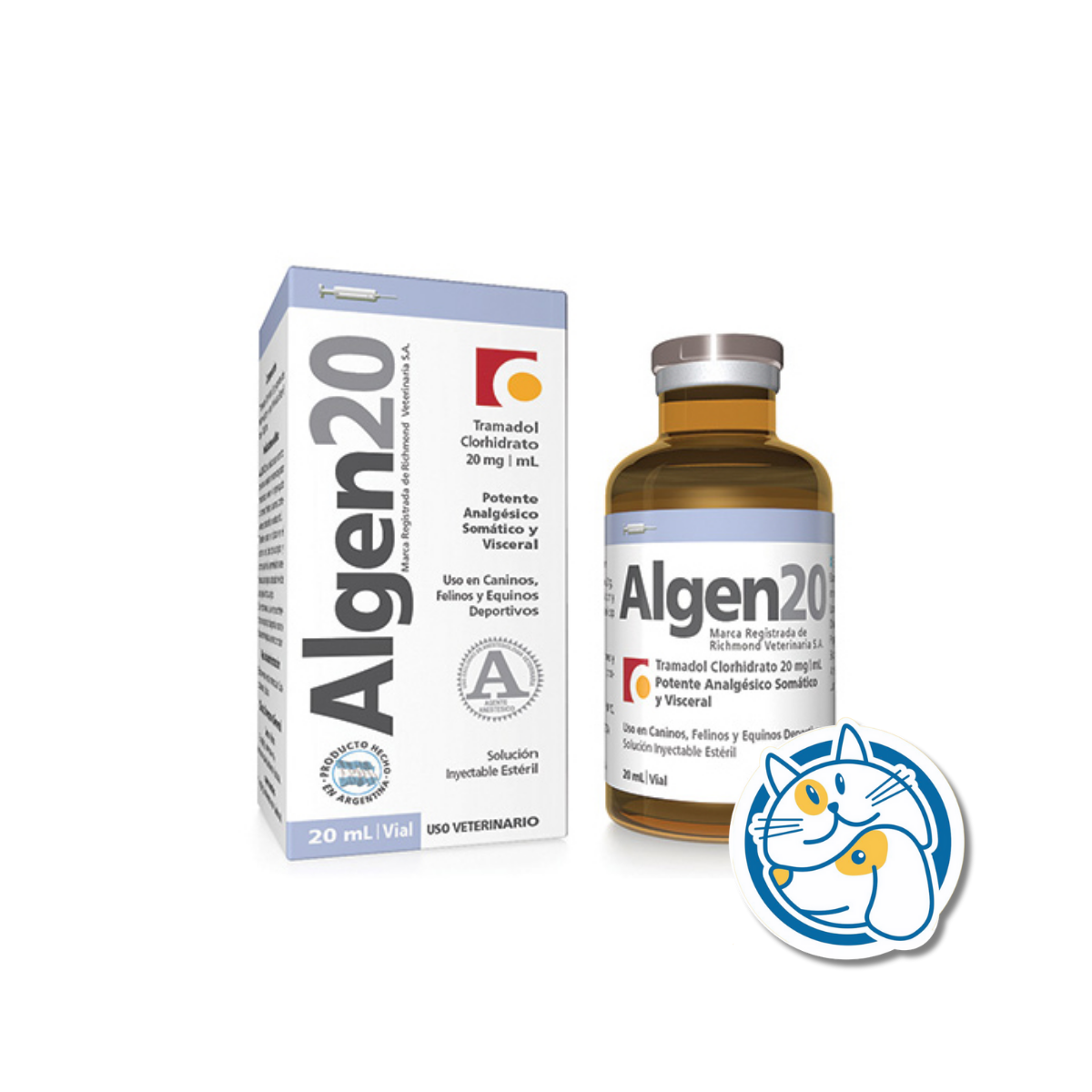 ALGEN 20 INY. X 20 CC