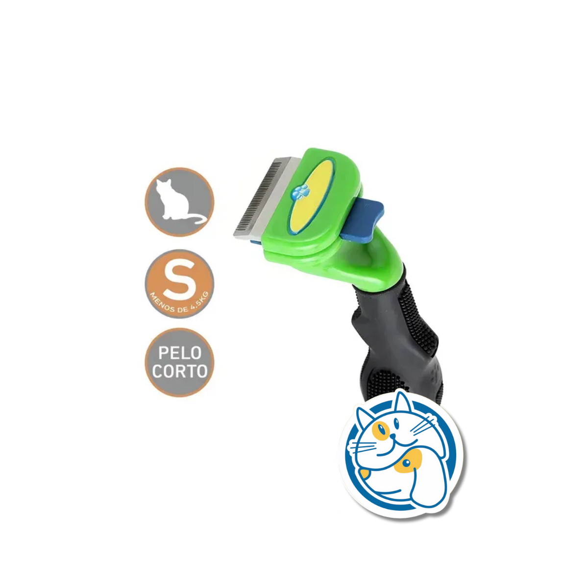 CEPILLO QUITAPELO FUNAMEI TALLE S GATO PELO CORTO