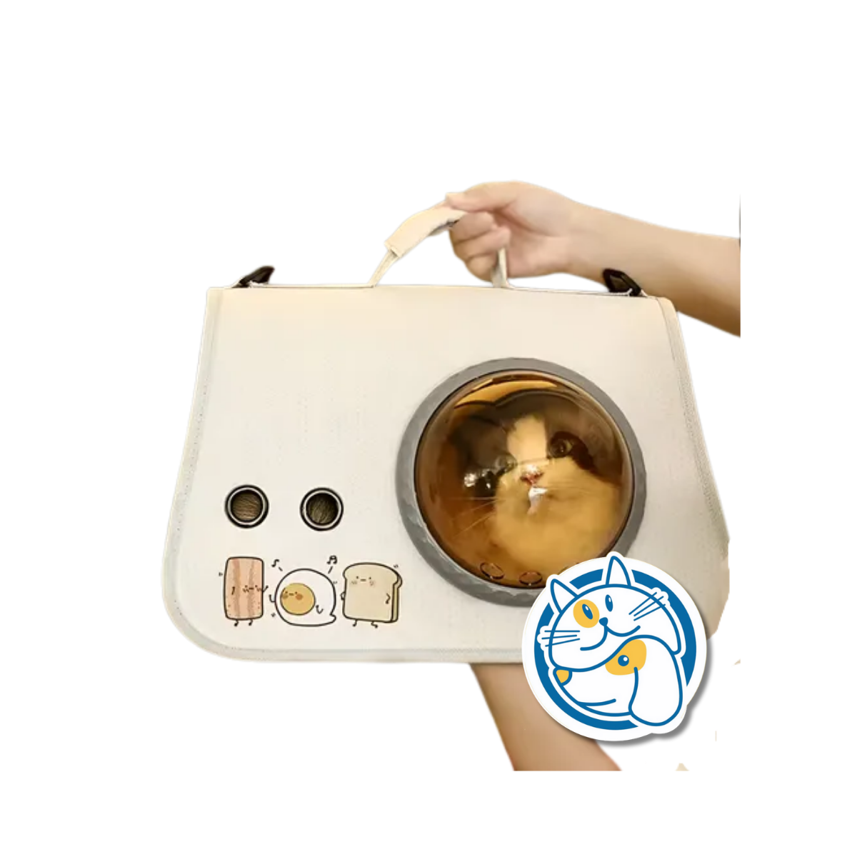 BOLSO TRANSPORTADOR C/ VISOR 35*30*27 M-21